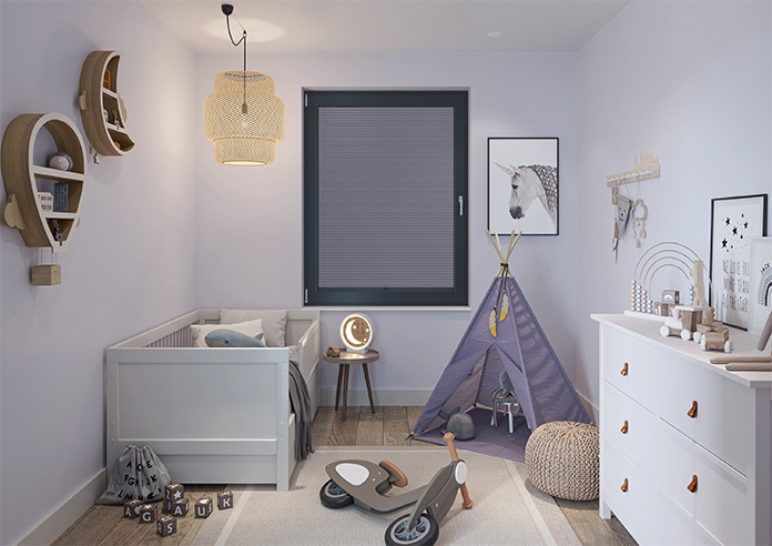 Umbra (Blackout), Slate - Stick Fit Honeycomb Blind - Image 9